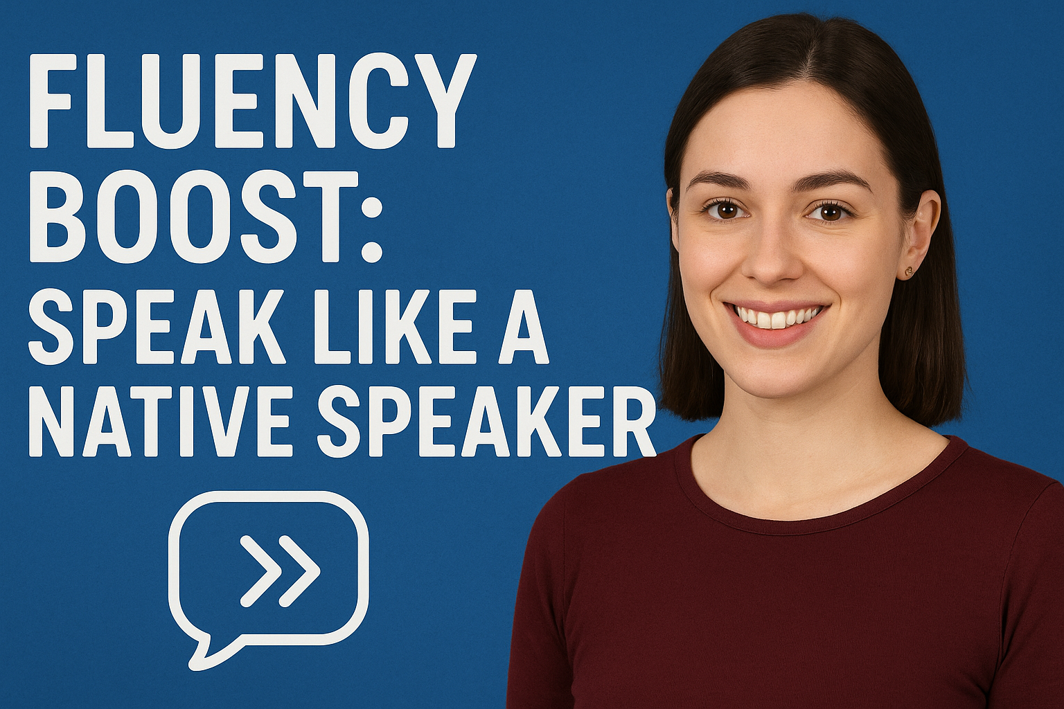 Fluency Boost: Speak Like a Native Speaker